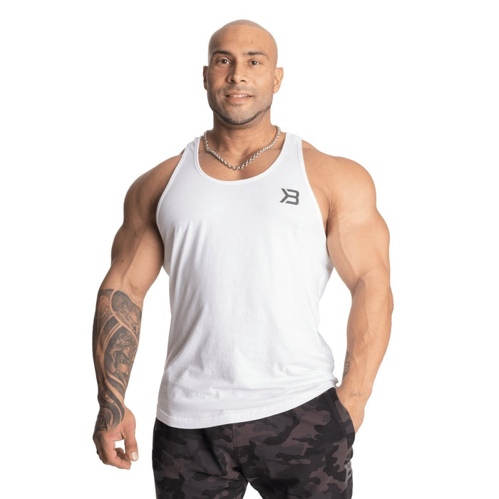 Better Bodies Essential T-Back - White - T-Back at MySupplementShop by Better Bodies