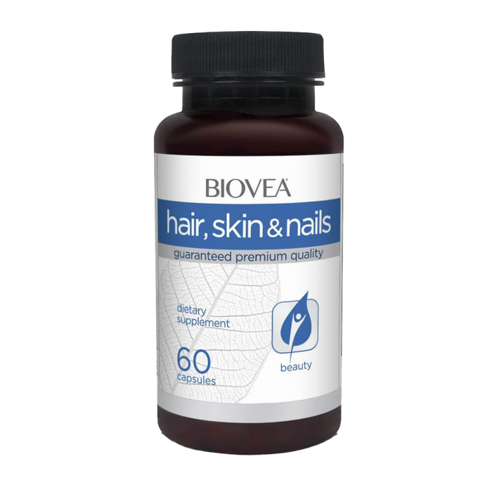 Biovea Hair, Skin & Nails 60 Vegetarian Capsules