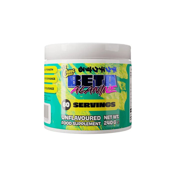 Chaos Crew Beta Alanine | 240g - 240g - Sports Nutrition at MySupplementShop by Chaos Crew