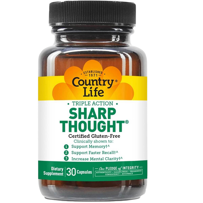 Country Life Sharp Thought 30 Capsules