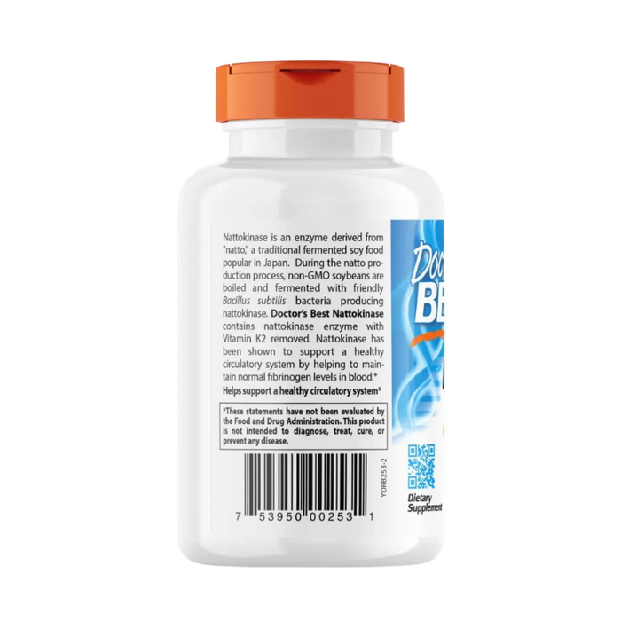 Doctor's Best Nattokinase 2,000 FUs 270 Veggie Capsules