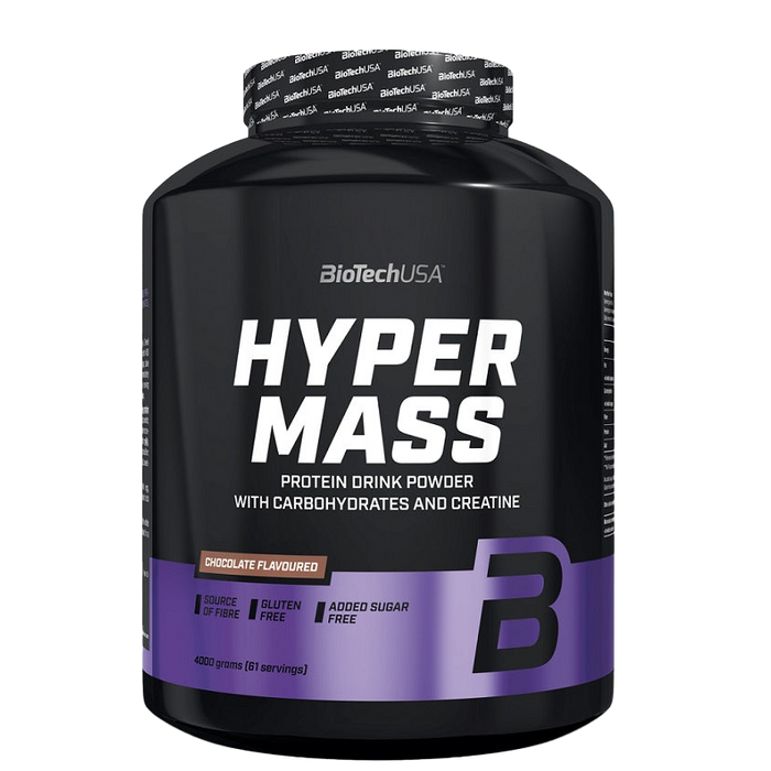 BioTechUSA Hyper Mass, Strawberry - 4000 grams