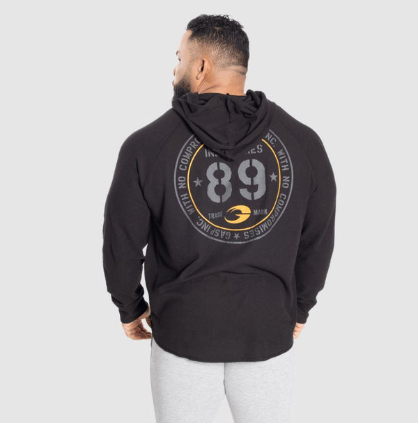 GASP L/S Thermal Hoodie - Black/Black - XXL - Hoodie at MySupplementShop by Gasp