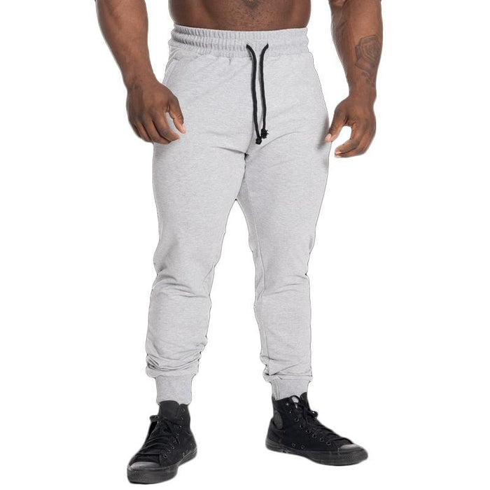 GASP Tapered Joggers Light Grey Melange - XXL - Tapered Joggers at MySupplementShop by Gasp