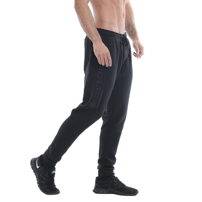 Gold's Gym Jog Pant with Embossed Print Black