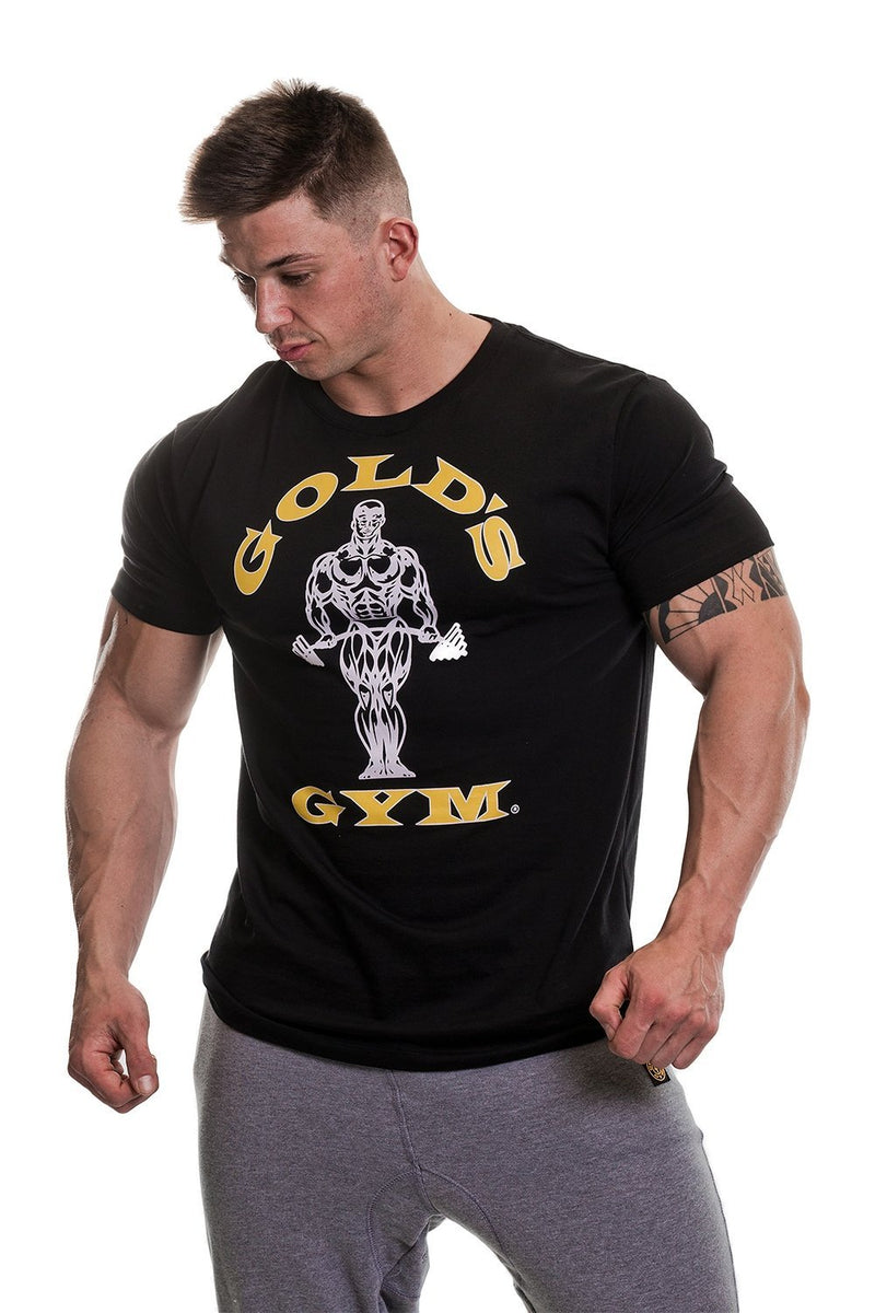 Gold's Gym Muscle Joe T-Shirt Black