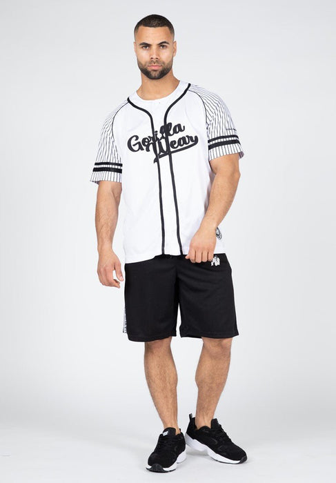 Gorilla Wear 82 Baseball Jersey White