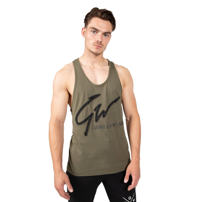 Gorilla Wear Evansville Tank Top - Army Green