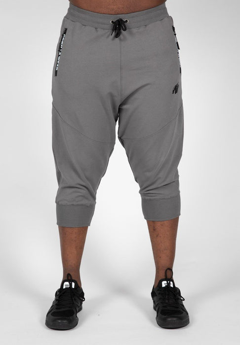 Gorilla Wear Knoxville 3/4 Sweatpants - Grey - XL - Sweatpants at MySupplementShop by Gorilla Wear