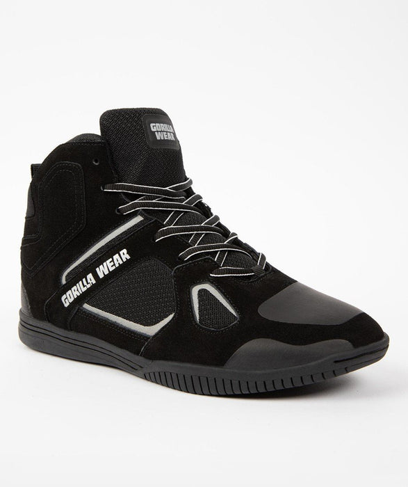 Gorilla Wear Troy High Tops - Black/Grey - EU 43 - High Tops at MySupplementShop by Gorilla Wear