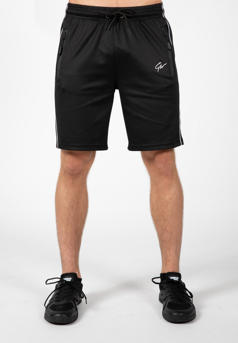 Gorilla Wear Wenden Track Shorts Black/White