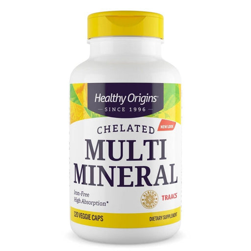 Healthy Origins Chelated Multi Mineral 120 Veggie Capsules | Premium Supplements at MYSUPPLEMENTSHOP