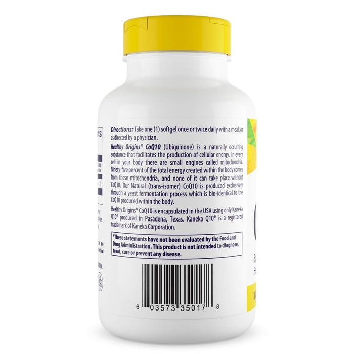 Healthy Origins CoQ10 100mg 150 Softgels | Premium Supplements at MYSUPPLEMENTSHOP