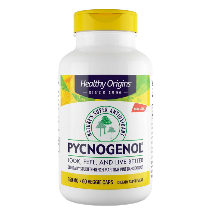 Healthy Origins Pycnogenol 150 mg 60 Veggie Capsules