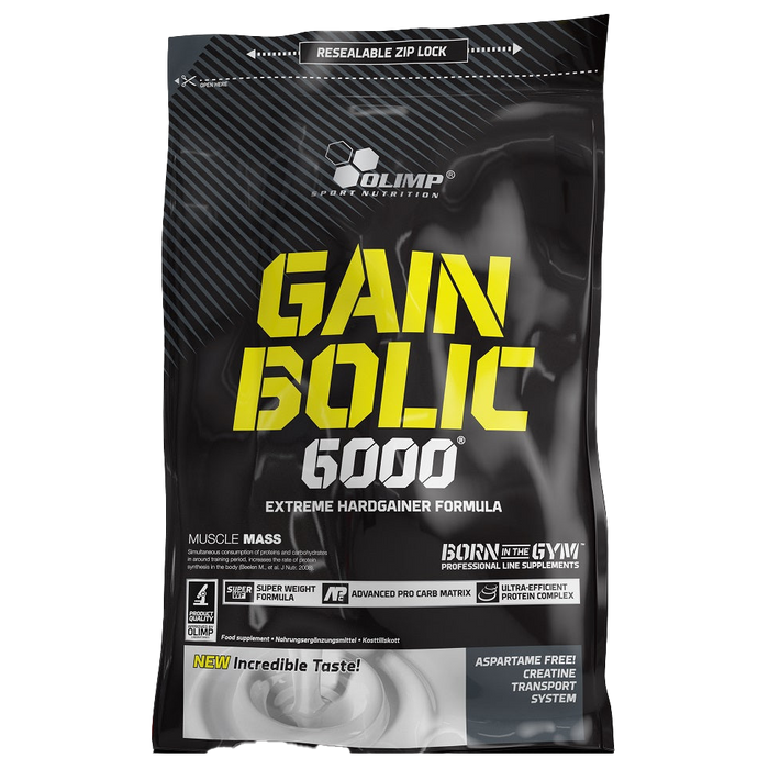 Olimp Nutrition Gain Bolic 6000, Erdbeere – 1000 Gramm