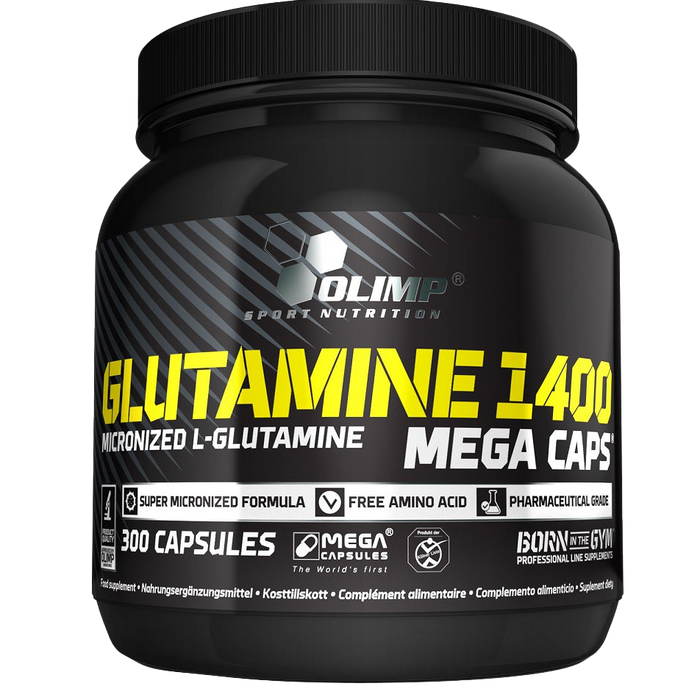 Olimp Nutrition Glutamine Mega Caps - 300 caps