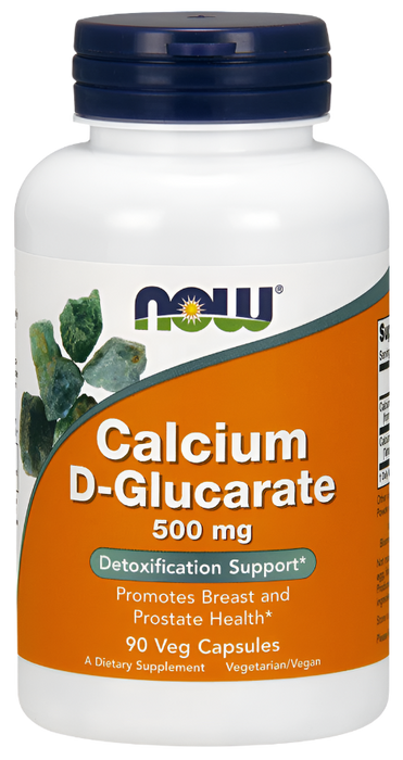 NOW Foods Calcium D-Glucarate, 500mg - 90 vcaps