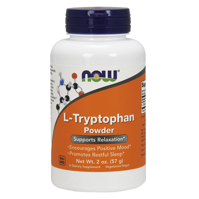 NOW Foods L-Tryptophan, Pulver – 57 g