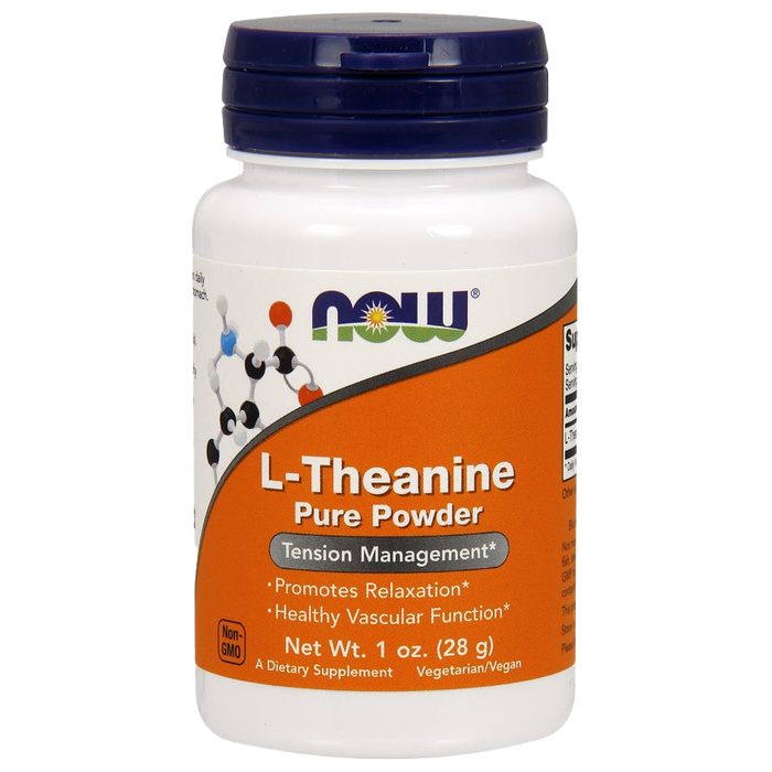 NOW Foods L-Theanine, Pure Powder - 28g