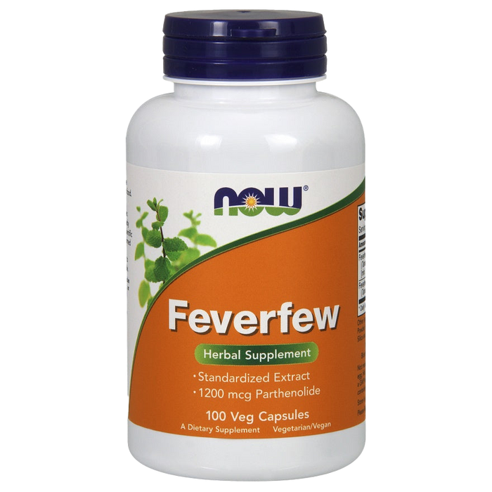 NOW Foods Feverfew - 100 vcaps