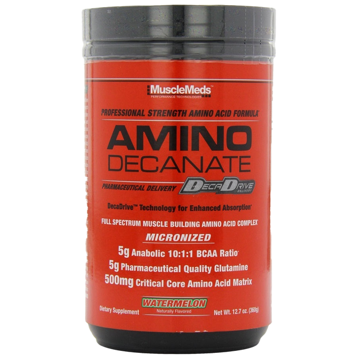 MuscleMeds Amino Decanate, Watermelon - 378 grams