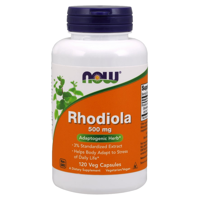 NOW Foods Rhodiola, 500mg - 120 vcaps