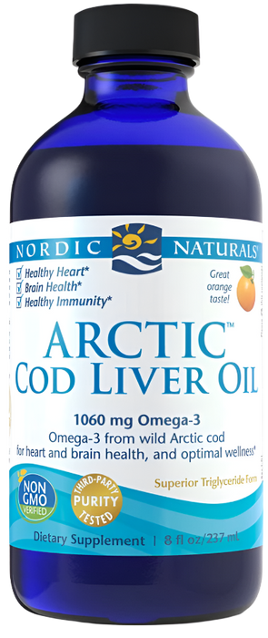 Nordic Naturals Arctic Cod Liver Oil, 1060mg Orange - 237 ml.