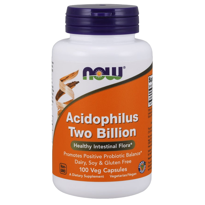 NOW Foods Acidophilus Two Billion - 100 vcaps