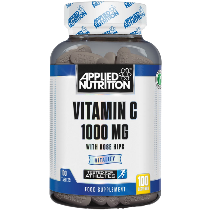 Applied Nutrition Vitamin C mit Hagebutten, 1000 mg – 100 Tabletten