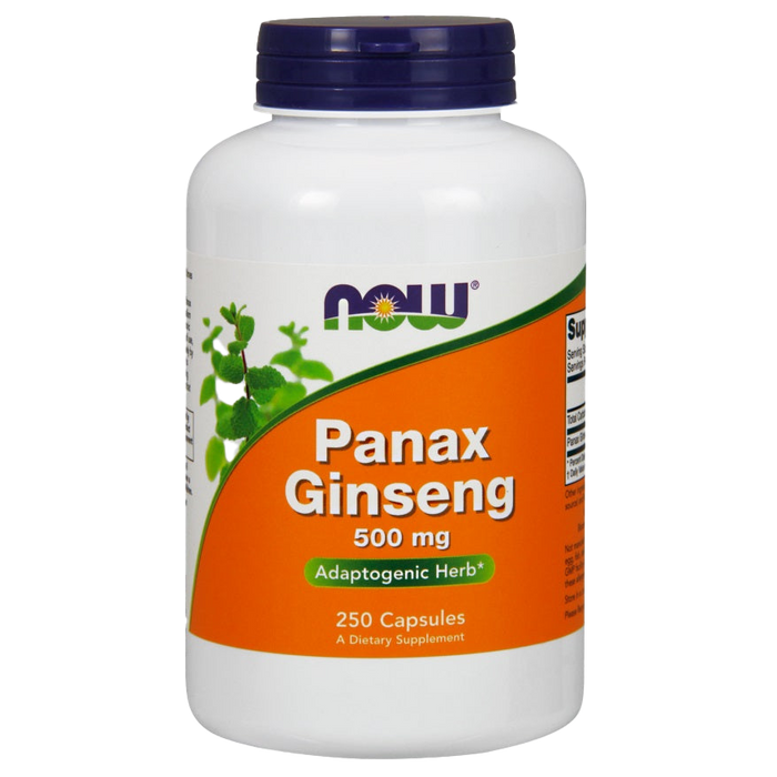 NOW Foods Panax Ginseng, 500mg - 250 caps