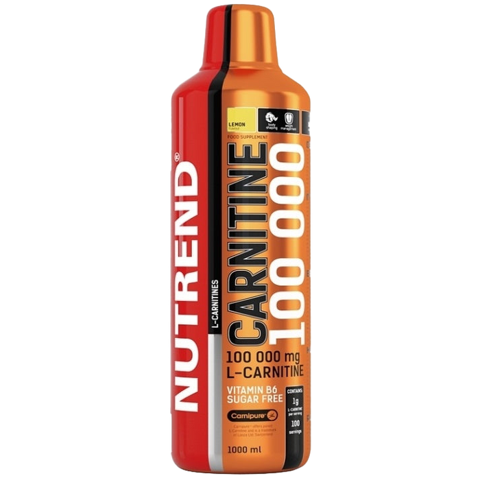 Nutrend Carnitine 100 000, Orange - 1000 ml.