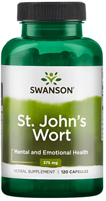 Swanson Johanniskraut, 375 mg – 120 Kapseln