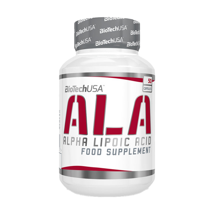 BioTechUSA ALA Alpha-Liponsäure, 250 mg – 50 Kapseln