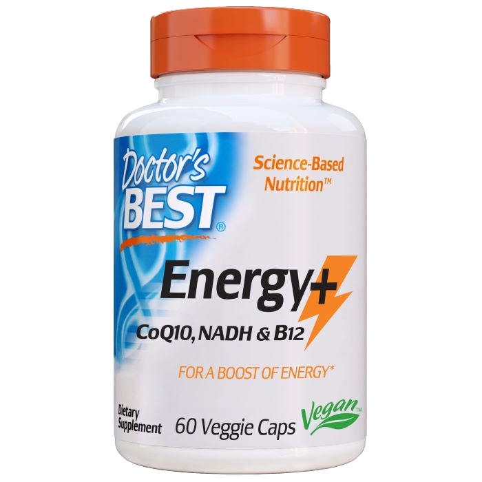 Doctor's Best Energy + CoQ10, NADH & B12 - 60 vcaps