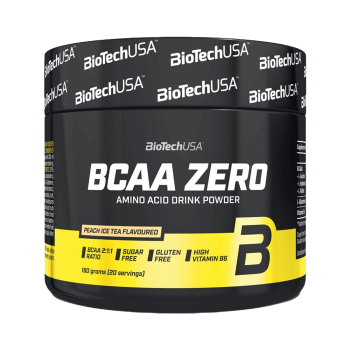 BioTechUSA BCAA Zero, Zitronen-Eistee – 180 Gramm