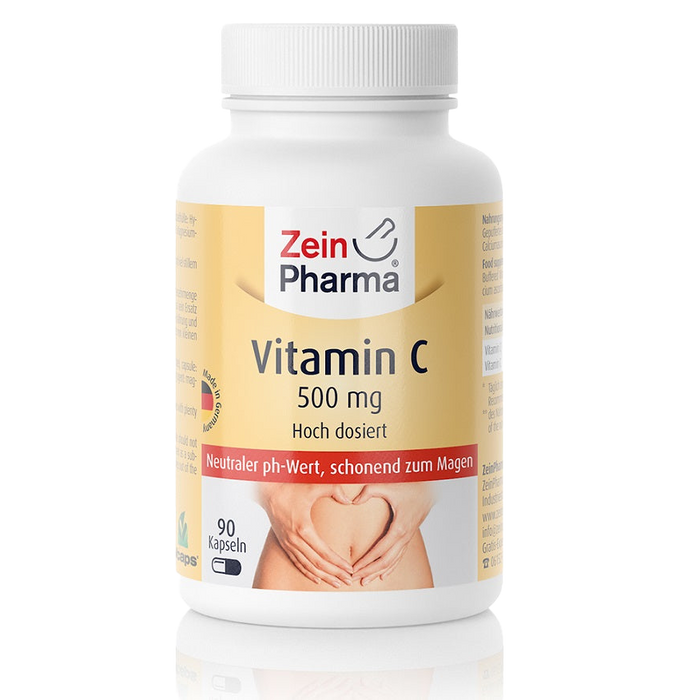 Zein Pharma Vitamin C Buffered, 500mg - 90 caps