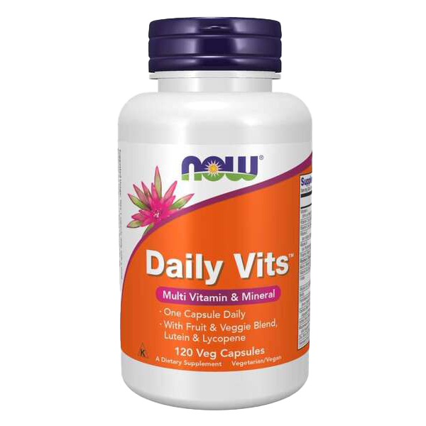 NOW Foods Daily Vits - 120 vcaps