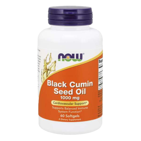 NOW Foods Black Cumin Seed Oil - 60 softgels