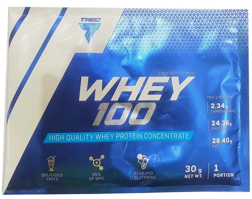 Trec Nutrition Whey 100, Chocolate - 30g (1 serving)