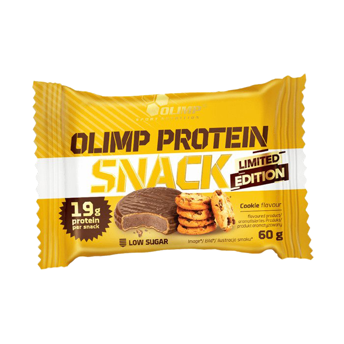 Olimp Nutrition Protein Snack, Cookie (Limited Edition) - 12 x 60g