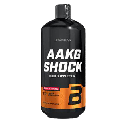 BioTechUSA AAKG Shock Extreme, Cherry - 1000 ml.