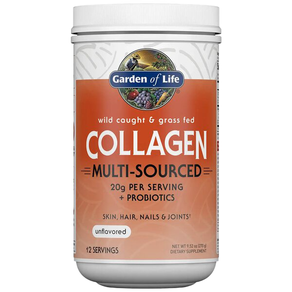 Garden of Life Wild Caught & Grass Fed Collagen Multi-Sourced - 270g