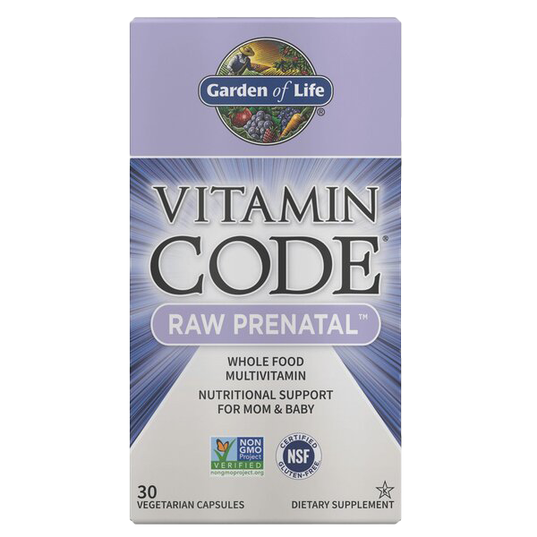 Garden of Life Vitamin Code Raw Prenatal - 30 vcaps