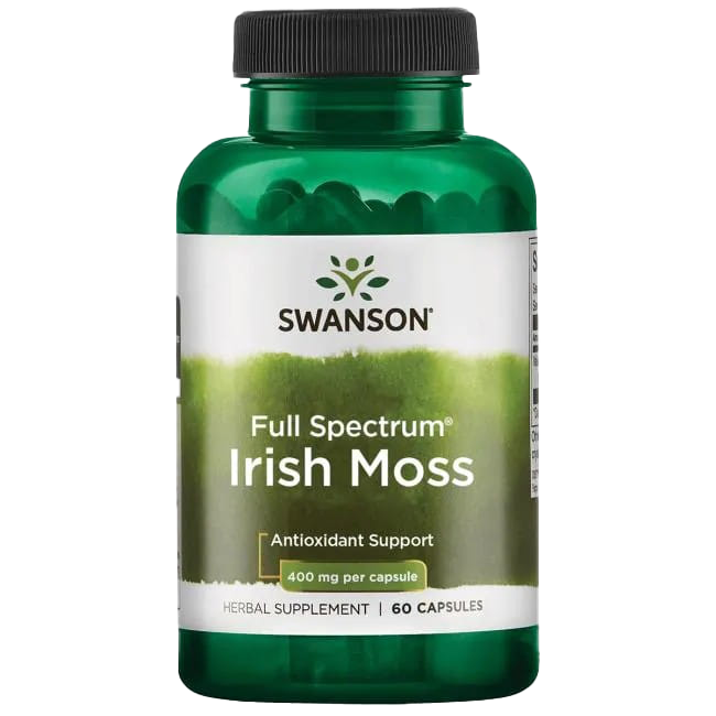 Swanson Full Spectrum Irish Moss, 400mg - 60 caps