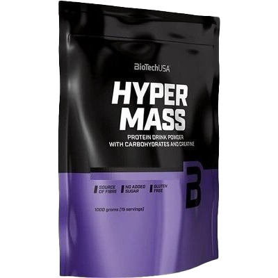 BioTechUSA Hyper Mass, Cookies & Cream - 1000 grams