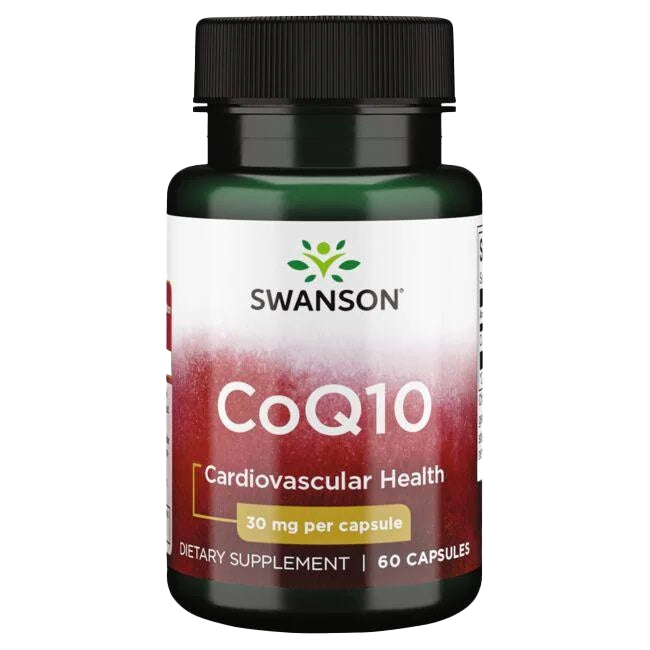 Swanson CoQ10, 30 mg – 60 Kapseln