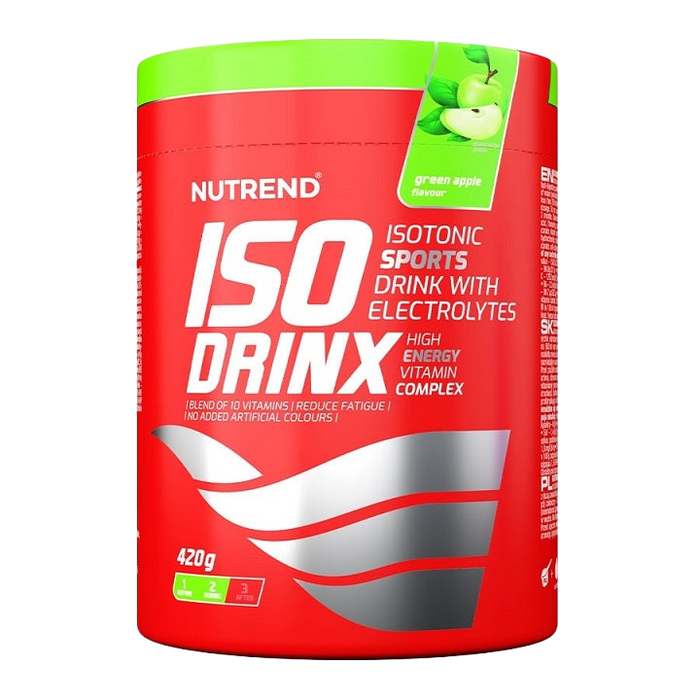 Nutrend IsoDrinx, Grüner Apfel – 420 Gramm