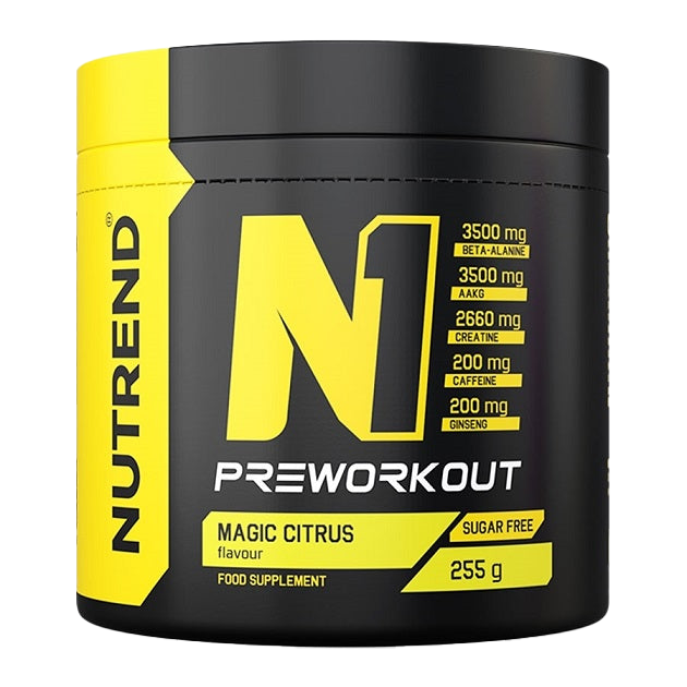 Nutrend N1 PreWorkout Magic Citrus  255g