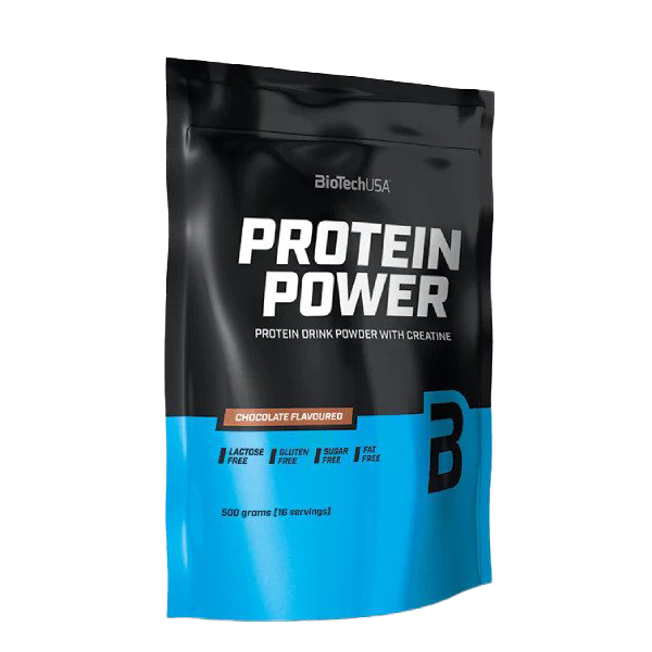 BioTechUSA Protein Power Strawberry Banana 500g