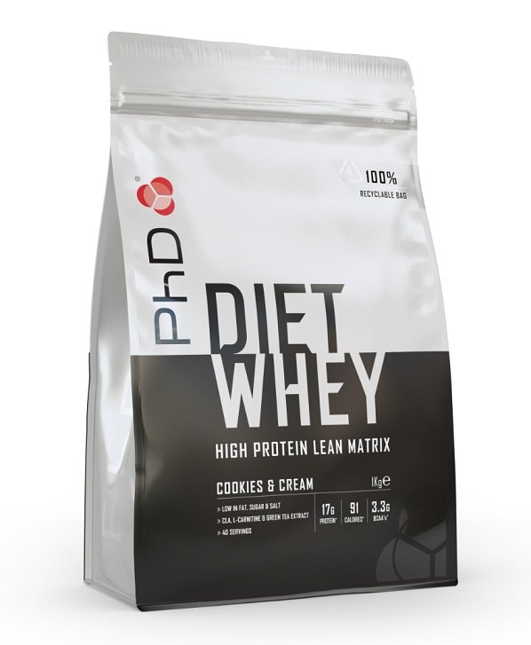 Diet Whey, Cookies & Cream - 1000g at MySupplementShop.co.uk